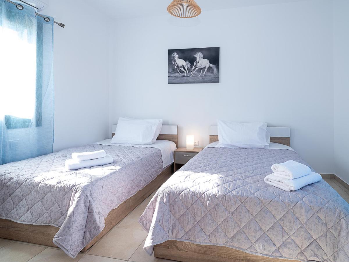 Anna Luxury Sea View Private Villa Гувес Екстер'єр фото
